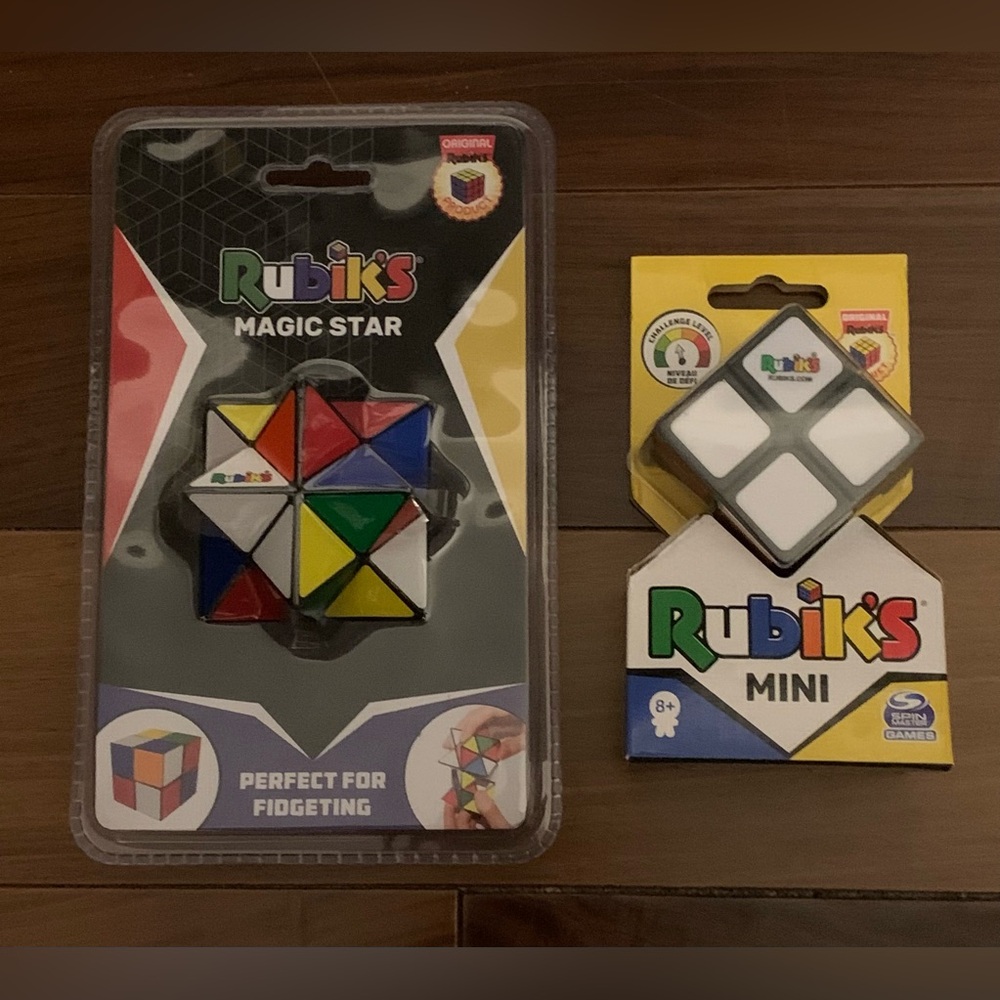 Rubik's Fidget Star and Rubik’s Mini